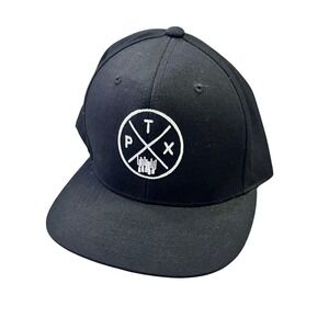 Pentatonix PTX Snapback Hat Black Circle Logo‎ Cap Signed Autographed Band Merch